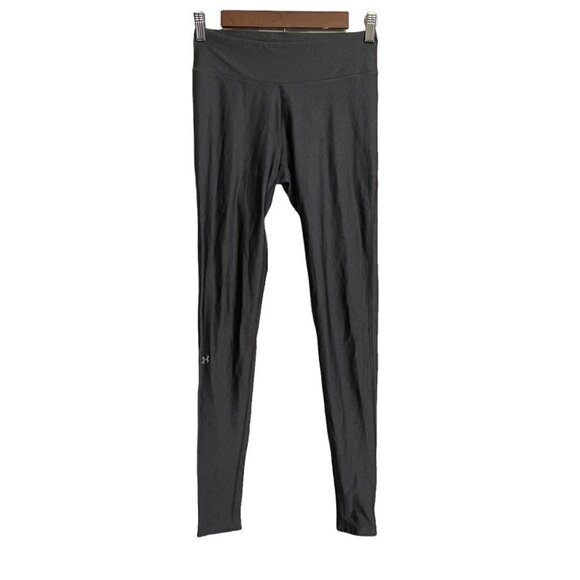 Under Armour Women's Gray Mid Rise Full Length Active Workout Legging Small - Picture 1 of 5